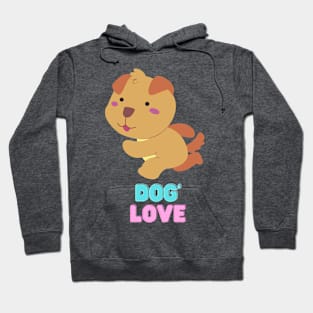 Love dogs my family Hoodie